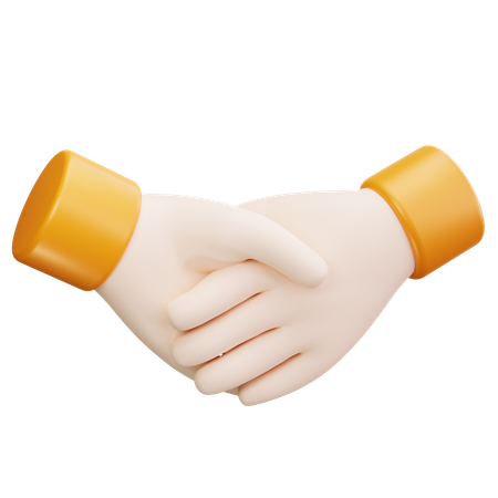 Basic Handshake  3D Icon