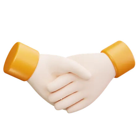 Basic Handshake  3D Icon