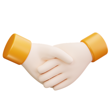 Basic Handshake  3D Icon