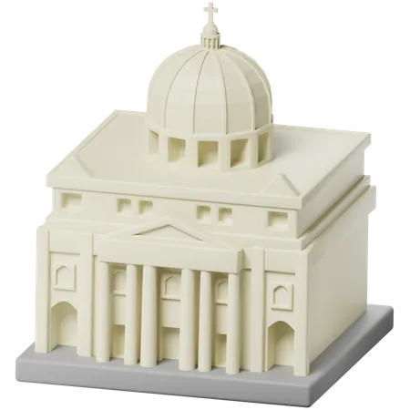 Basílica de san pedro  3D Icon