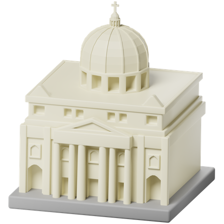 Basilique Saint-Pierre  3D Icon