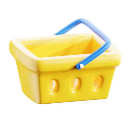 Basket 3 D Icon Which Can Be Used For Various Purposes Such As Websites Mobile Apps Presentation And Others 3D Icon
