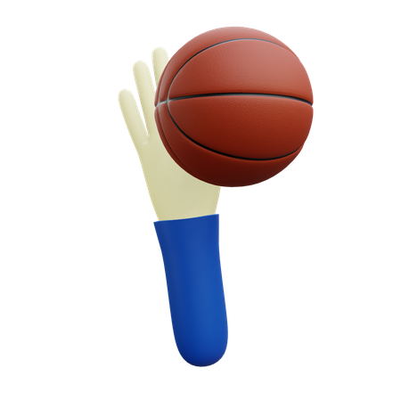 Pallacanestro  3D Icon