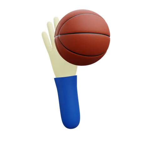 Pallacanestro  3D Icon