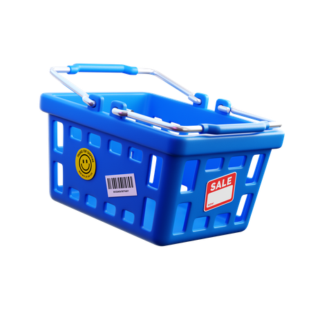 Basket  3D Icon