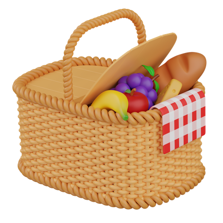 Basket  3D Icon