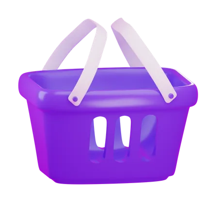 Basket  3D Icon