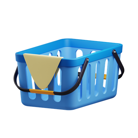 Basket  3D Icon