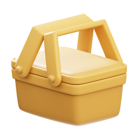 Basket  3D Icon