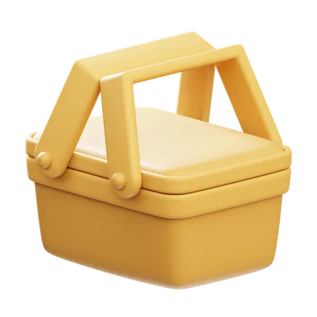 Basket  3D Icon