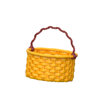 Basket  3D Icon