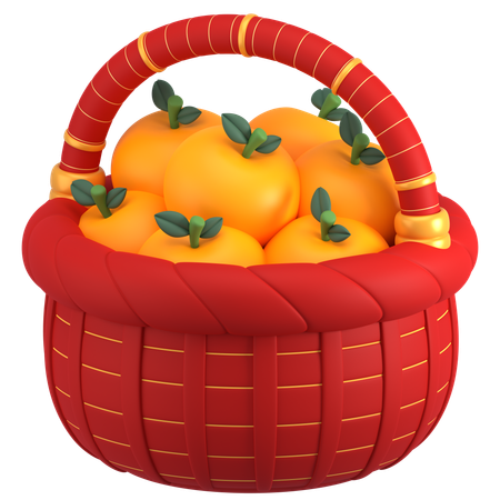 Basket  3D Icon