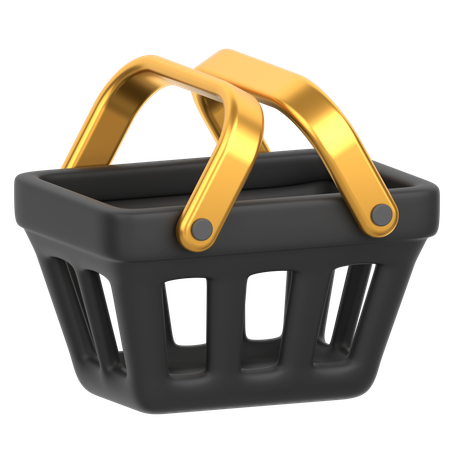 Basket  3D Icon