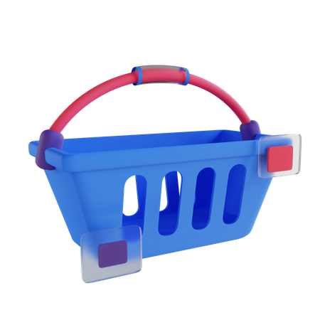 Basket 3D Illustration