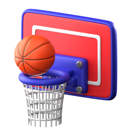 Basket-ball  3D Icon