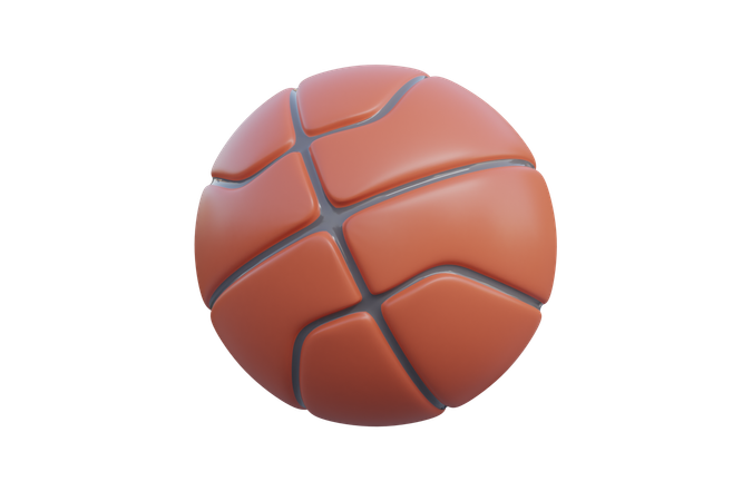 Basket-ball  3D Icon