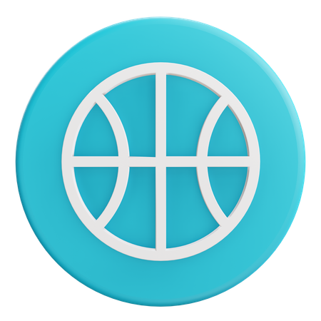 Basket-ball  3D Icon