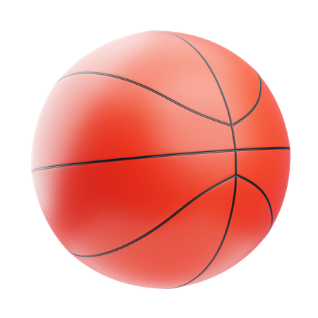 Basket-ball  3D Icon