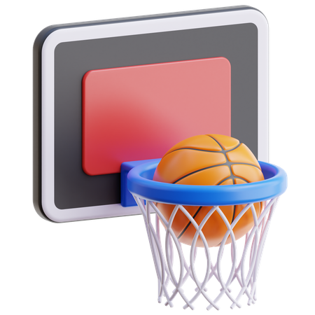 Basket-ball  3D Icon