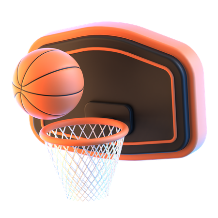 Basket-ball  3D Icon