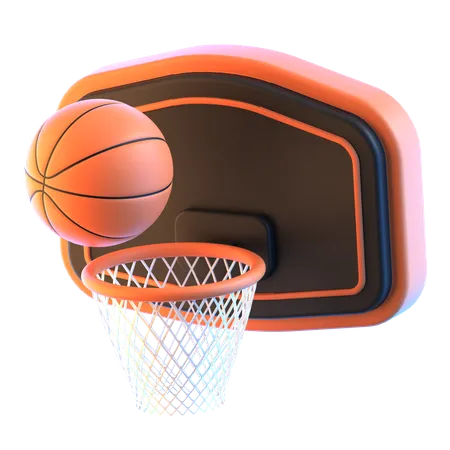 Basket-ball  3D Icon