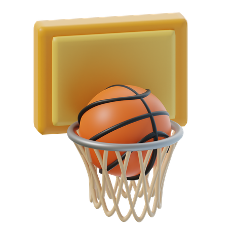 Basket-ball  3D Icon