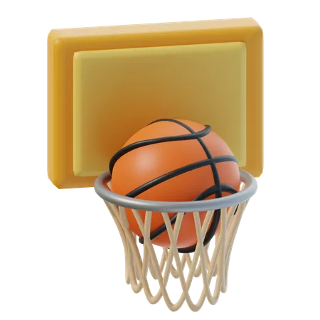 Basket-ball  3D Icon