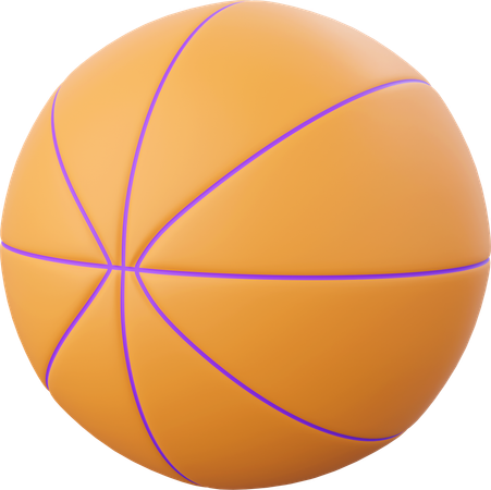 Basket-ball  3D Icon