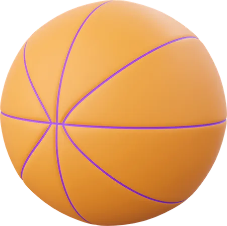 Basket-ball  3D Icon