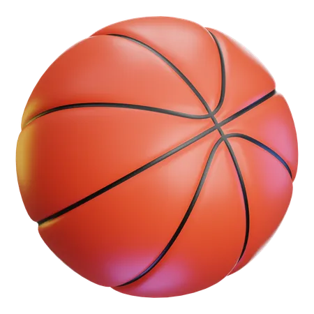 Basket-ball  3D Icon