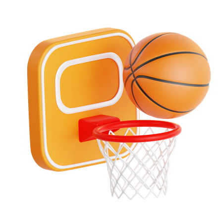 Basket-ball  3D Icon