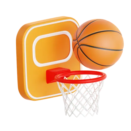 Basket-ball  3D Icon