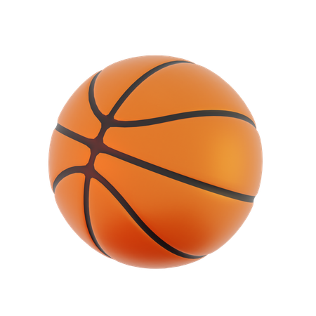 Basket-ball  3D Icon