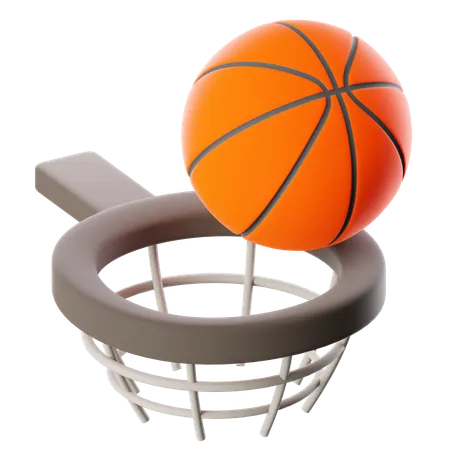 Basket-ball  3D Icon