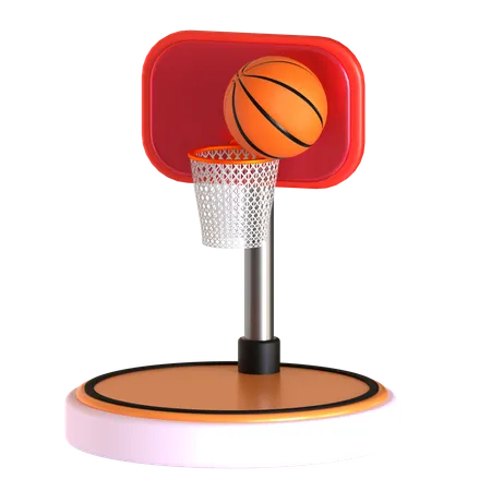 Basket-ball  3D Icon