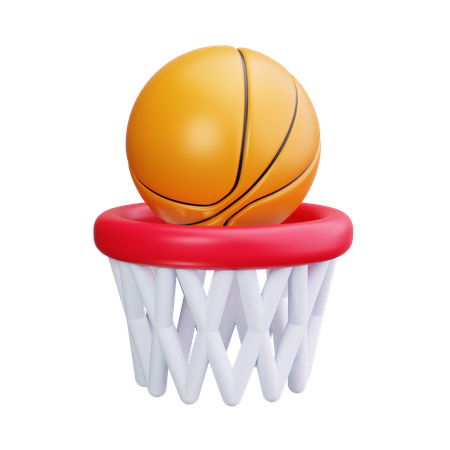 Basket-ball  3D Icon