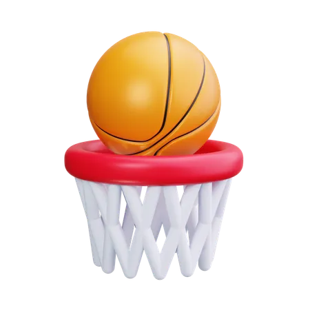 Basket-ball  3D Icon