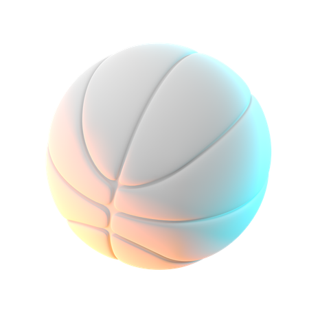 Basket-ball  3D Icon