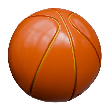 Basket-ball  3D Icon