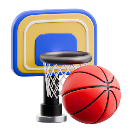 Basket-ball  3D Icon