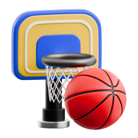 Basket-ball  3D Icon