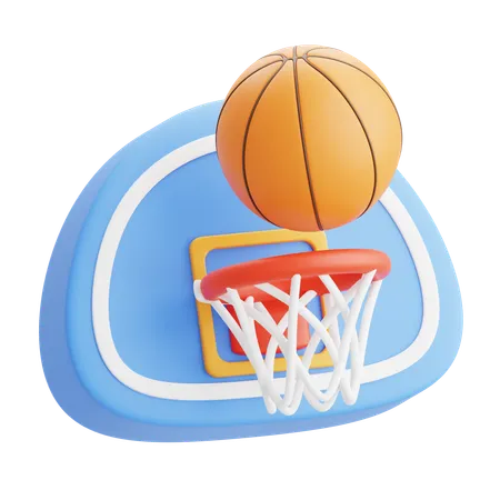 Basket-ball  3D Icon