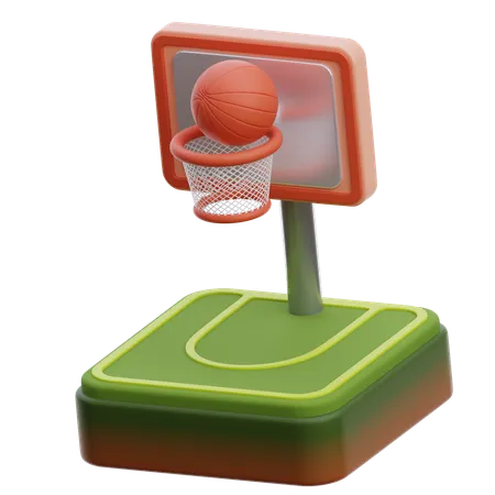 Basket-ball  3D Icon