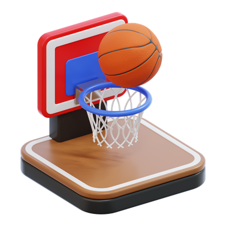 Basket-ball  3D Icon