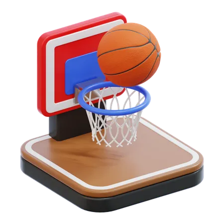 Basket-ball  3D Icon