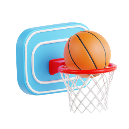 Basket-ball  3D Icon