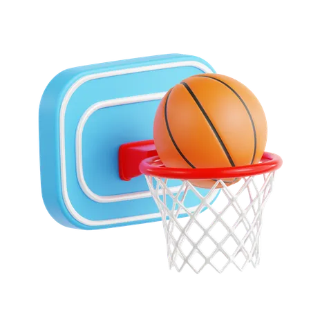 Basket-ball  3D Icon