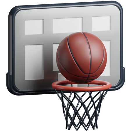 Basket-ball  3D Icon