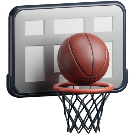 Basket-ball  3D Icon