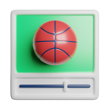 Basket Ball  3D Icon